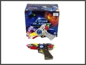Zabawki militarne - Hipo Pistolet laser na bat p6 - miniaturka - grafika 1