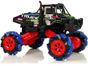 Import LEANToys Auto Terenowe Drift Zdalnie Sterowane 1:16 Zielony 2.4G Obrót 360 Stopni LT-7728-0 - Zabawki zdalnie sterowane - miniaturka - grafika 3