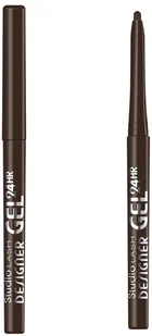 Miss Sporty Studio Lash Designer Gel Long Lasting Gel Eye Liner 1,6ml Żelowy eyeliner do powiek 003 Brown Designer Miss Sporty - Eyelinery - miniaturka - grafika 3