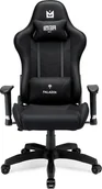 Fotele gamingowe - IMBA seat Fotel seat Paladin materiałowy czarny 596709 - miniaturka - grafika 1