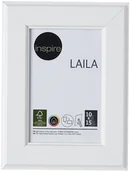 Ramki na zdjęcia - INSPIRE Ramka LAILA 10 x 15 cm biała MDF INSPIRE - miniaturka - grafika 1