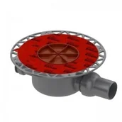 Syfony - Tece 3601500 TECEdrainpoint S odpływ DN 50 znormalizowany z kołnierzem uniwersalnym Seal System - miniaturka - grafika 1