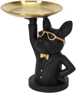 Intesi Organizer Buldog czarny ze złotą tacą w - Kosmetyczki, organizery i kuferki - miniaturka - grafika 8