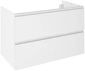 Szafki łazienkowe - SENSEA Szafka pod umywalkę Remix Biały Mat 90 Sensea - miniaturka - grafika 1