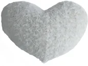 Poduszki dekoracyjne - Poduszka dekoracyjna ze sztucznym futerkiem HEART 131724A - miniaturka - grafika 1