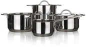 Zestawy garnków i patelni - Banquet 6-częściowy komplet garnków Aura - miniaturka - grafika 1