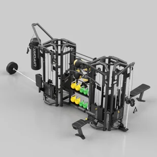 UpForm Wieża 6-stanowiskowa z magazynem UF-T005 - UpForm UF-T005-k2t4 - Atlasy do ćwiczeń - miniaturka - grafika 3
