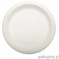 Naczynia i sztućce jednorazowe - Love-Nature Talerze z pulpy trzciny cukrowej 26 cm okrągłe 50 szt. LN/629273 - miniaturka - grafika 1