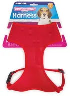 Szelki dla psów - Comfy Simply comfortable Mesh-uprząż dla psa parent ASIN, średni, czerwony 185220 - miniaturka - grafika 1