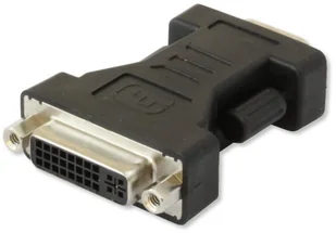Techly Adapter DVI na VGA Ż/M, czarny 304451 - Adaptery i przejściówki - miniaturka - grafika 2