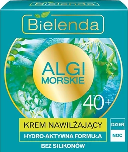 Bielenda Algi Morskie 40+ Hydro-aktywna Formuła Krem nawilżający dzień/noc 50ml - Kremy do twarzy Bielenda Algi Morskie 40+ Hydro-aktywna Formuła Krem nawilżający dzień/noc 50ml - Kremy do twarzy - miniaturka - grafika 3