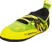 Buty sportowe męskie - La Sportiva Stickit But wspinaczkowy Dzieci, lime/yellow EU 28-29 2021 Buty wspinaczkowe na rzepy 802-28 - miniaturka - grafika 1