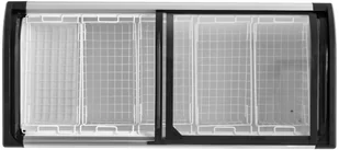 Royal Catering Zamrażarka do lodów 445 l szklane drzwi RCFZ-248G - Szafy i witryny chłodnicze - miniaturka - grafika 7