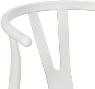 Simplet Krzesło Wicker PP Simplet białe - Krzesła - miniaturka - grafika 10