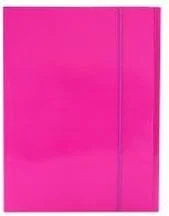 penmate Teczka z gumką A4 Plus Top różowa - Szkolne artykuły papiernicze - miniaturka - grafika 2
