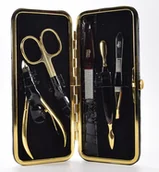 Zestawy do manicure i pedicure - Solingen Miller Zestaw Do Manicure 5 czarny orygin - miniaturka - grafika 1