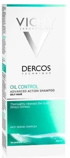 Vichy Dercos szampon do włosów tłustych 200ml - Szampony do włosów - miniaturka - grafika 2