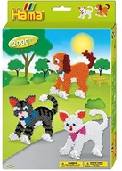 Przybory szkolne - Hama 3433 zestaw do robienia biżuterii psa i kota, płyty ok. 2000 prasowania pereł, 2 długopis i akcesoria - miniaturka - grafika 1