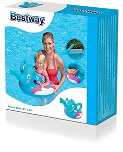 Bestway Koło do pływania słoń 69 x 61 cm 36116 - Materace dmuchane i koła do pływania - miniaturka - grafika 3