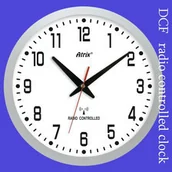 Zegary - Atrix Zegar ścienny sterowany radiowo #3 - miniaturka - grafika 1