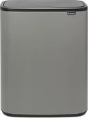 Kosze na śmieci - Brabantia Kosz na śmieci Bo Touch Bin 60 l szary 223129 - miniaturka - grafika 1