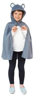 Pelerynka dla dzieci szara myszka - Stroje karnawałowe - miniaturka - grafika 2