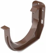 Rynny i akcesoria - Cellfast Uchwyt rynnowy 75 mm PVC brąz - miniaturka - grafika 1