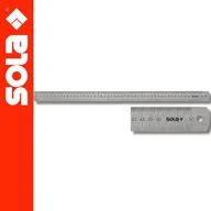 Sprzęt geodezyjny - Sola Liniał półsztywny dwustronny 30cm LSB300 - miniaturka - grafika 1