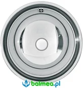 Umywalki - Franke Umywalka okrągła ze stali nierdzewnej polerowanej RNDH360 - miniaturka - grafika 1