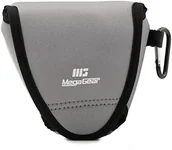 Akcesoria fotograficzne - MegaGear megagear "ultralekki" neopren torba na aparat  pokrowiec ochronny do Fujifilm X-E3 (18  55 MM i 23 MM)  z karabińczykiem do łatwego zawsze mieć przy sobie, szary MG1336 - miniaturka - grafika 1