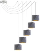 Lampy sufitowe - LYSNE Lampa sufitowa z regulowaną wysokością KANO GOLD 400041/22 D1 - miniaturka - grafika 1