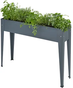 tectake Grządka wzniesiona Calendula - antracyt 403451 - Pozostałe akcesoria do uprawy roślin - miniaturka - grafika 3