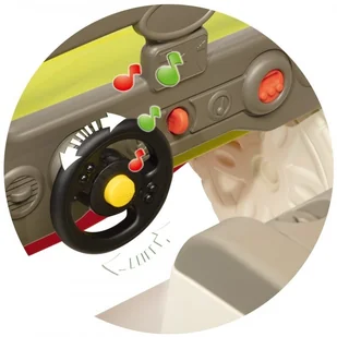 Smoby Smoby Samochód Przygód ze zjeżdżalnią i piaskownicą 840205 - Place zabaw - miniaturka - grafika 5