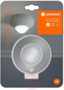 LEDVANCE LEDVANCE Nightlux Ceiling lampka nocna LED srebrna - Lampy ścienne - miniaturka - grafika 2
