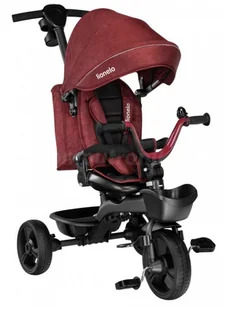 LIONELO Kori Red Burgundy - Rowerki trójkołowe LIONELO Kori Red Burgundy - Rowerki trójkołowe - miniaturka - grafika 2
