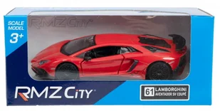 Daffi Lamborghini Aventador Red RMZ - - Samochody i pojazdy dla dzieci - miniaturka - grafika 2