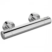 Baterie podtynkowe - Laveo Laveo bateria natryskowa ścienna termostatyczna Pretto BAO 04TD chrom - miniaturka - grafika 1