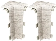 Listwy przypodłogowe - VOX Narożnik wewnętrzny do listwy przypodłogowej Esquero Duo Dąb Arktyczny 2 sztuki Vox - miniaturka - grafika 1