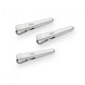 Pozostałe akcesoria kuchenne - Cilio klipsy do torebek 3 szt. stal nierdzewna 8 cm CI-201475 - miniaturka - grafika 1