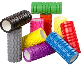 Movit CZERWONY WAŁEK ROLKA DO MASAŻU ROLLER MASAŻ FITNESS 20040517 - Akcesoria do masażu - miniaturka - grafika 5