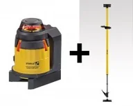Poziomice laserowe - Stabila Samoniwelujący laser wieloliniowy LAX 400 z teleskopową podporą lasera 18863 SB18863 - miniaturka - grafika 1
