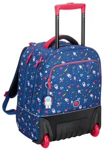 Delsey Polska Plecak na kółkach Back to school 40L Granatowy 003393650-02 - Plecaki - miniaturka - grafika 3