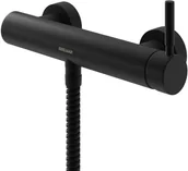 Baterie podtynkowe - Kohlman bateria prysznicowa natynkowa QW120RB Roxin Black - miniaturka - grafika 1