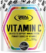 Witaminy i minerały dla sportowców - REAL PHARM Vitamin C - 200G (5902444703255) - miniaturka - grafika 1