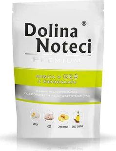 Dolina Noteci Premium Adult Gęś z Ziemniakami 10x500g SASZETKA - Mokra karma dla psów - miniaturka - grafika 2