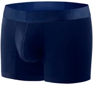 Majtki męskie - ComfyBalls COMFYBALLS Bokserki LONG COTTON Navy No Show - miniaturka - grafika 1