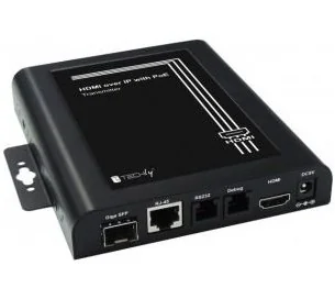 Techly Nadajnik extendera HDMI over IP z funkcją ściany wizyjnej PoE (020508) - Adaptery i przejściówki - miniaturka - grafika 4