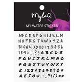 Ozdoby do paznokci - MyLaq Naklejki na paznokcie My Alphabet Sticker MylaQ M440 - miniaturka - grafika 1