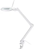 Mikroskopy i lupy - Fixpoint Fixpoint LED clip magnifier lamp 1~9 W white - 127 mm gla 4040849556678 - miniaturka - grafika 1