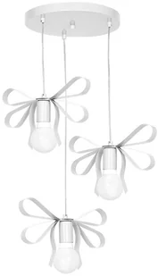 Milagro Lampa Wisząca EMMA WHITE 1xE27 MLP1036 - Lampy sufitowe - miniaturka - grafika 3